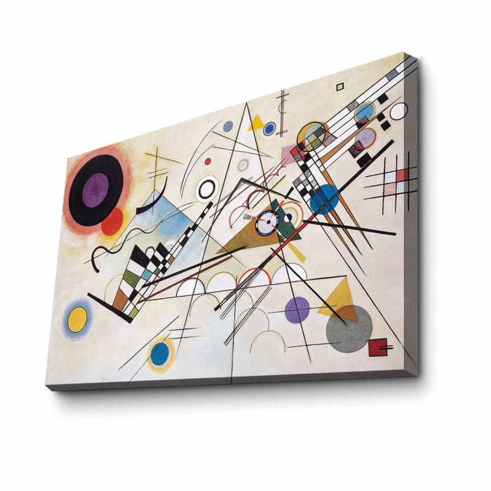Wallity Lienzo Decorativo Vasili Kandinsky 45 x 70 cm